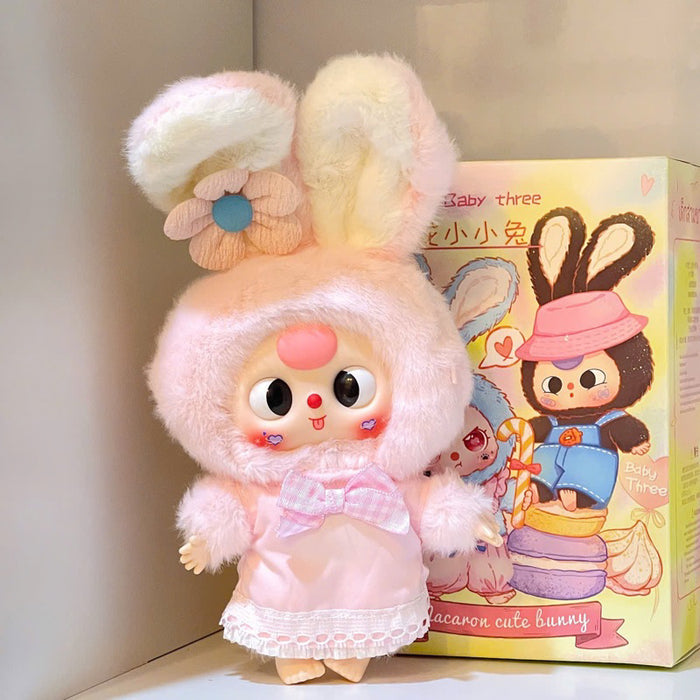 Baby Three Macaron Cute Bunny Series