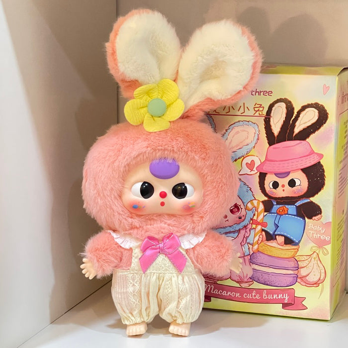 Baby Three Macaron Cute Bunny Series