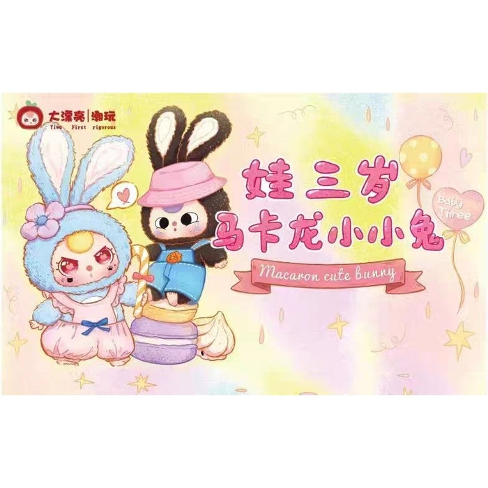 Baby Three Macaron Cute Bunny Series